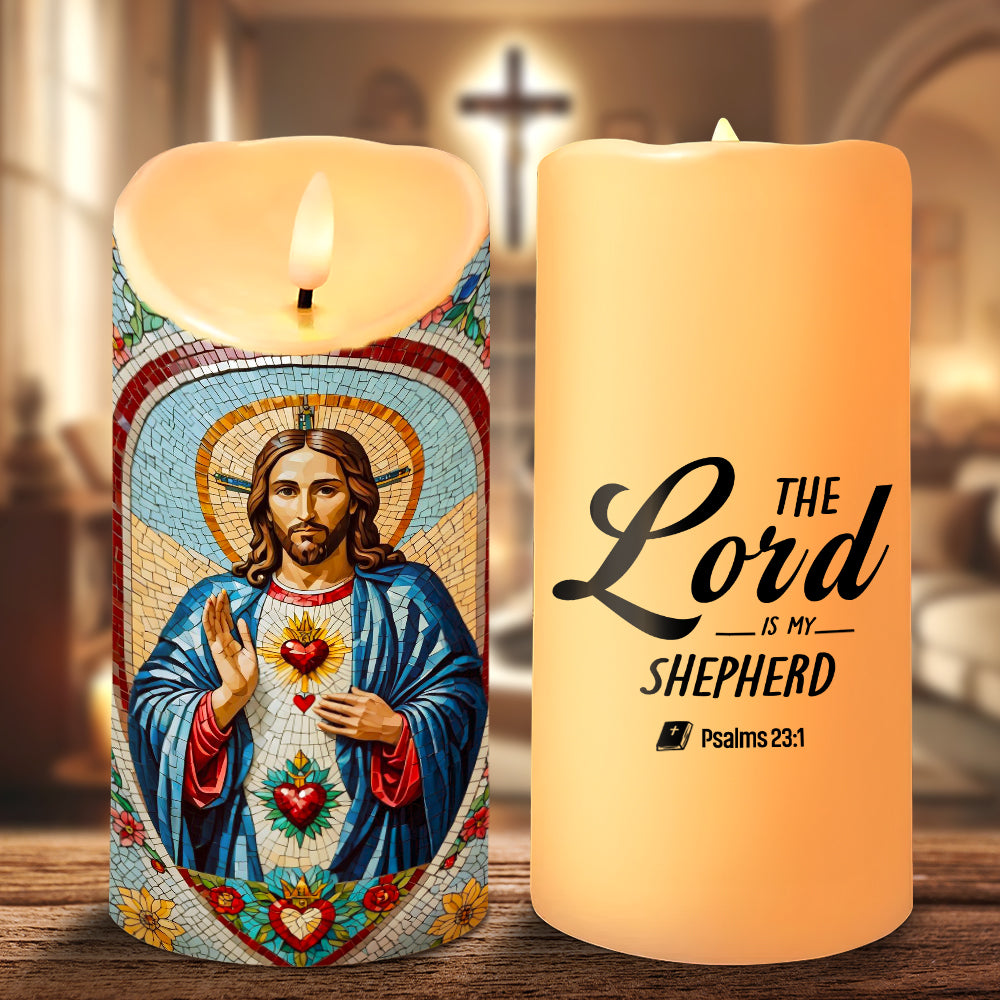 Light Of The World LED Candle - Gifts For God Lovers 01humg160725-Homacus