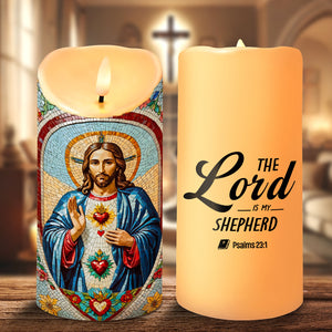 Light Of The World LED Candle - Gifts For God Lovers 01humg160725-Homacus