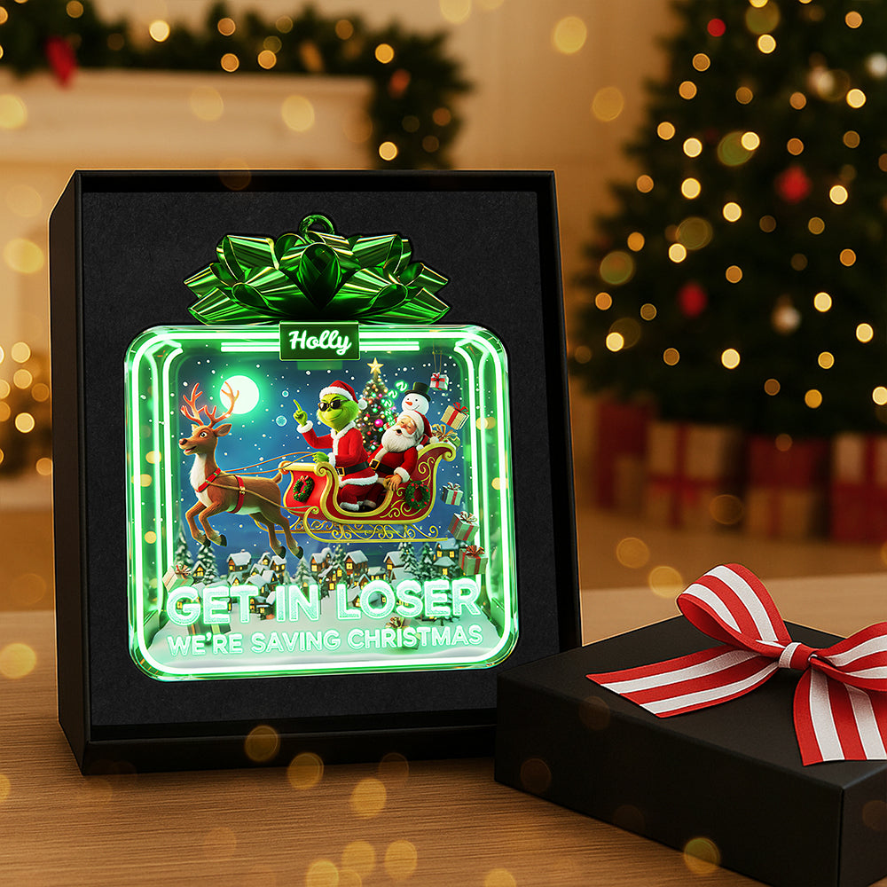 Personalized Gifts For Christmas, Funny Christmas Acrylic Ornament 02pata021025-Homacus