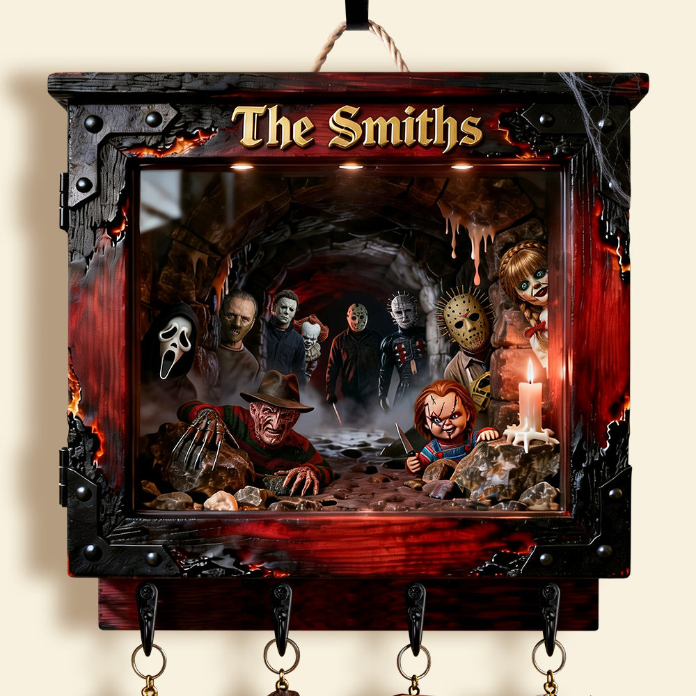 Horror Villain Acrylic Key Hanger - Personalized Gifts For Family 03TGDT020326-Homacus