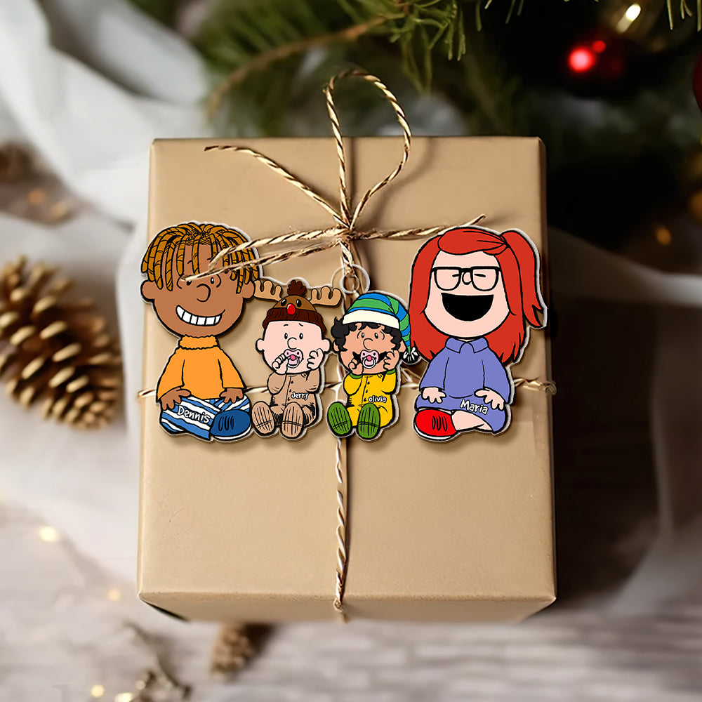 Family Christmas Ornament - Personalized Gifts For Family 05acqn191124hh-NEW-Homacus
