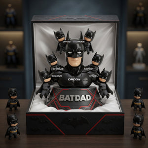 Shadow Dad And Kids Acrylic Plaque - Personalized Gifts For Dads 03ohlu020526-Homacus