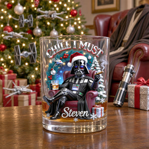 Holiday Relaxation Round Glass - Personalized Christmas Gifts 05totn271026-Homacus