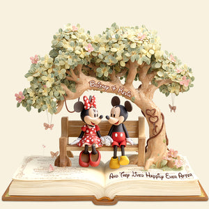 Romantic Couple Acrylic Plaque Personalized Gifts For Couple 05TGDT190525-Homacus