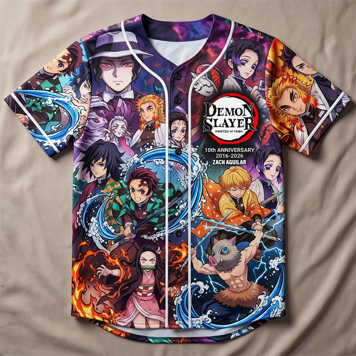 Anniversary Baseball Jersey - Personalized Gifts 01QHDT120626-Homacus