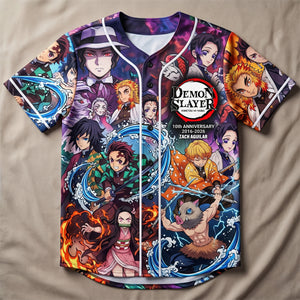 Anniversary Baseball Jersey - Personalized Gifts 01QHDT120626-Homacus