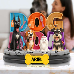 Adorable Dog Acrylic Plaque - Personalized Gifts For Dog Lovers 06TGLU260625-Homacus