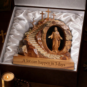 Jesus Easter Day Acrylic Plaque - Gifts For Jesus Lovers 03ohlu060326-Homacus