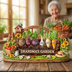 Grandma's Garden Acrylic Plaque - Personalized Mother's Day Gifts 06tylu190326-Homacus