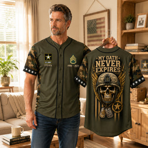 Military Legacy Jersey Shirt - Personalized Gifts For Veterans 05TODH240626