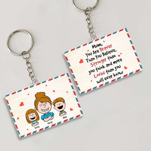 Personalized Gifts For Mom Keychain 04TOMH140125HH-Homacus