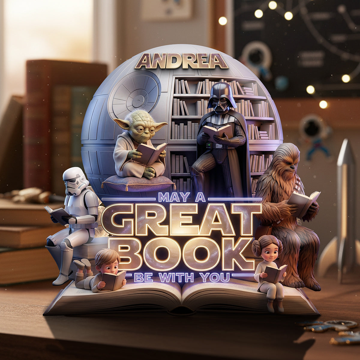 Great Book Acrylic Plaque - Personalized Gifts For Book Lovers 04pata110226-Homacus