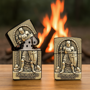 Armor of God Lighter - Personalized Gifts For Christian 04TOLU150825-Homacus