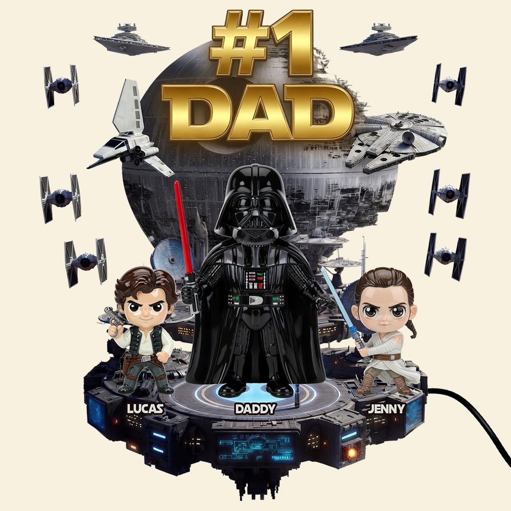 Epic Sci-Fi Dad Light Box - Personalized Gift For Dads 01OHDT090526-Homacus