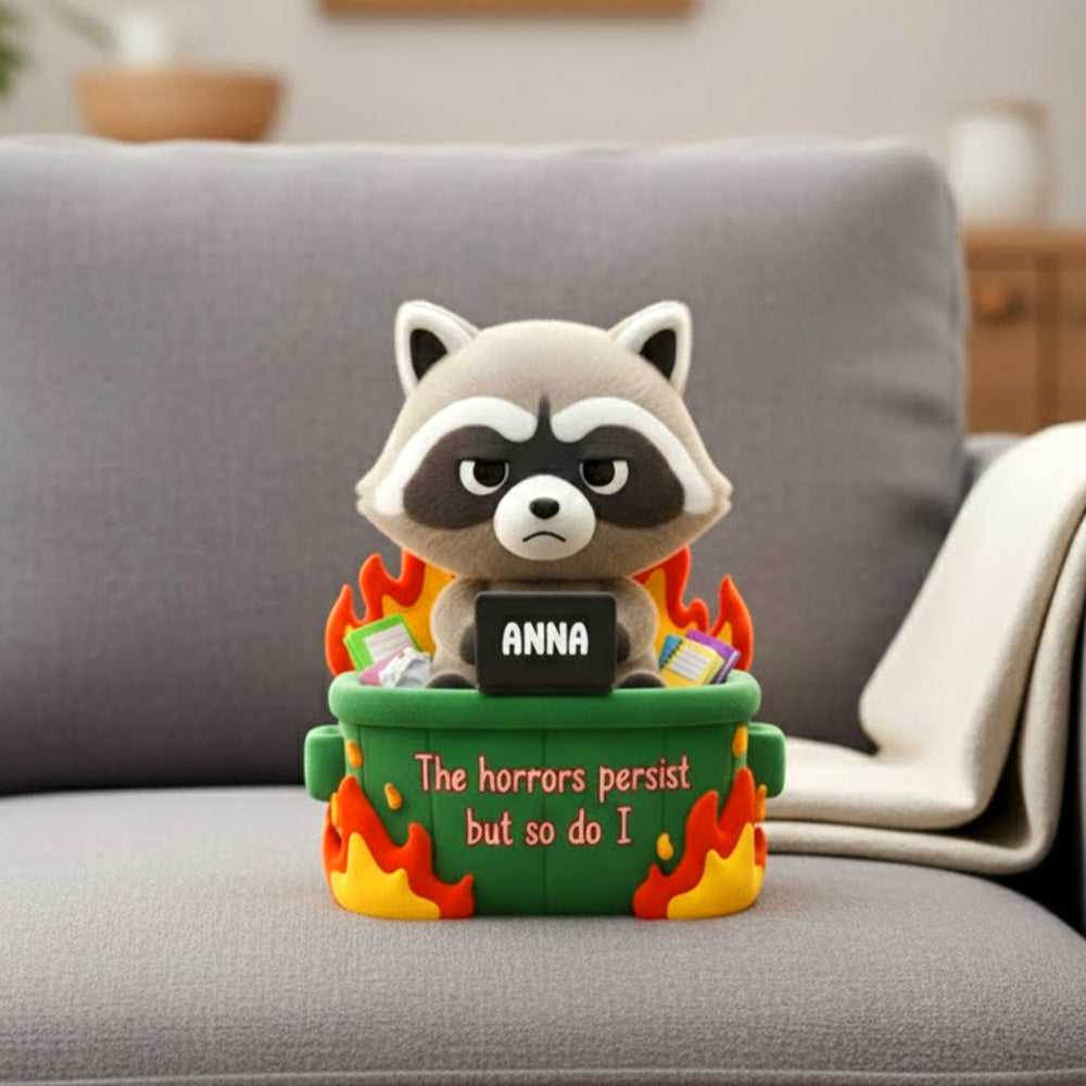 Workday Raccoon Adventures Pillow - Personalized Gifts For Coworkers 06NATN151125