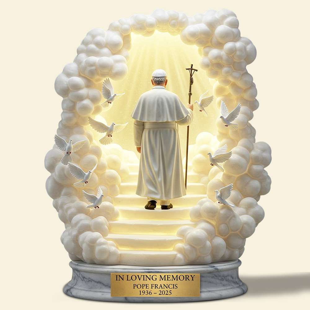 In Loving Memory Of Pope Francis Acrylic Plaque 04QHDT210425-Homacus