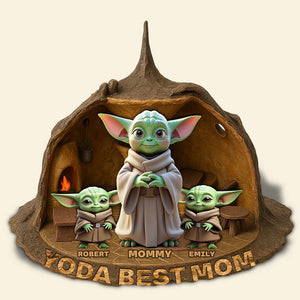 Personalized Gifts For Mom Plaque Warrior Mom-Homacus