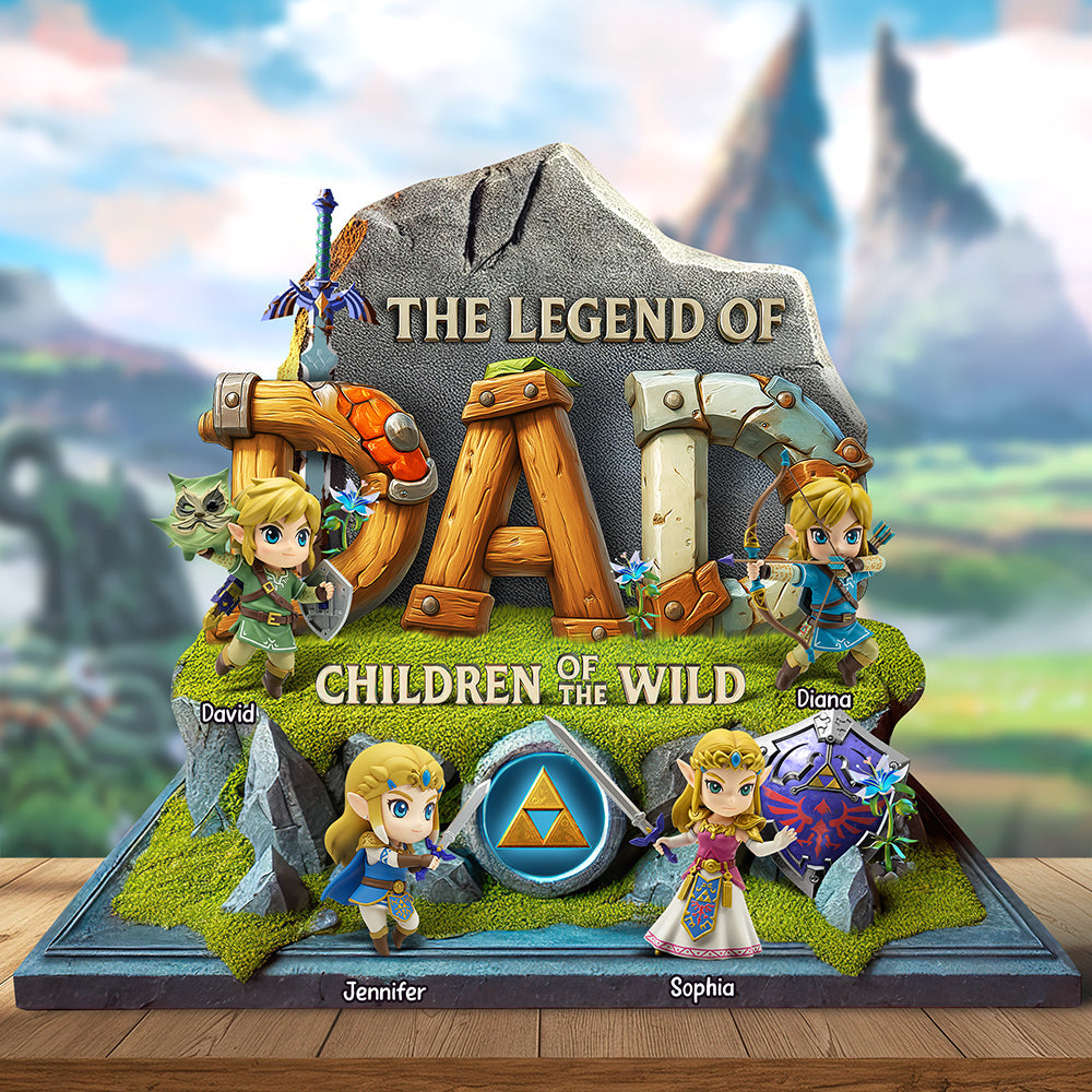 Legendary Dad Acrylic Plaque - Personalized Gifts For Dad 02huqn080525-Homacus