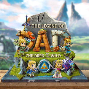 Legendary Dad Acrylic Plaque - Personalized Gifts For Dad 02huqn080525-Homacus