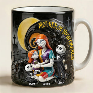 Spooky Mom Coffee Mug - Personalized Mother's Day Gifts 03OHDT020426-Homacus