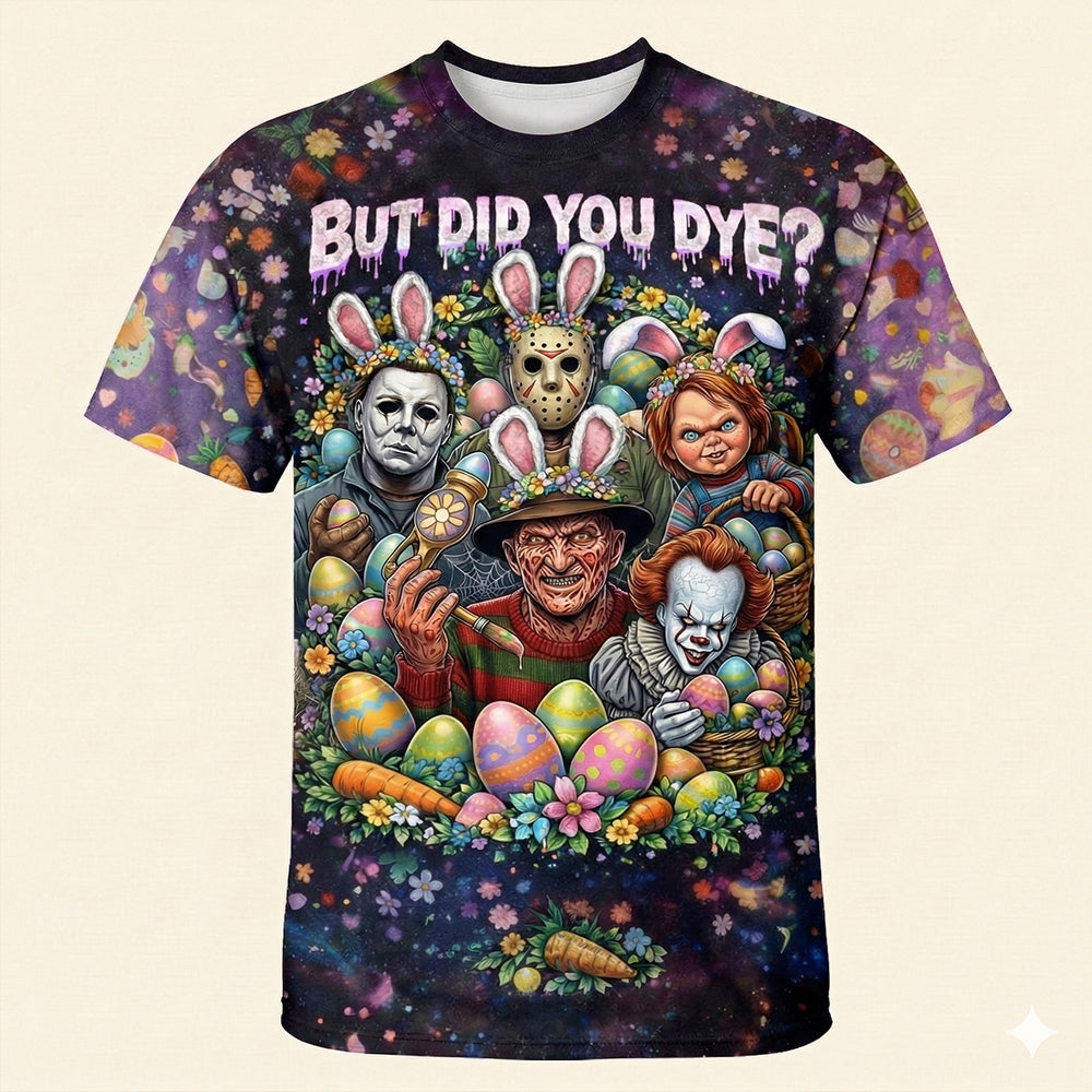 Horror Easter Day Shirt - Personalized Gifts For Horror Lovers 03HUDT070326-Homacus