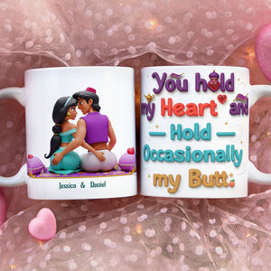 Moonlight Couple Coffee Mug - Personalized Gifts For Couple 03OHLU210625-Homacus