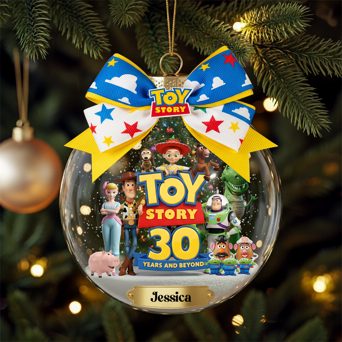 30 Years of Laughter, Love & Beyond Ornament - Personalized Christmas Gifts For Fans 04HYLU290925-Homacus