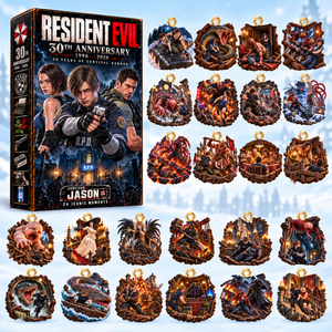 30th Anniversary Horror Game Christmas Advent Calendar Blind Box - Personalized Gifts 08haqn091026-Homacus