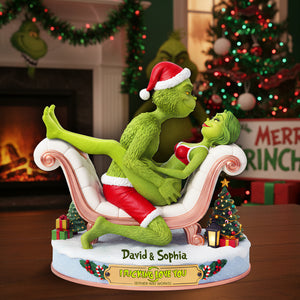 I F**king Love You Acrylic Plaque - Personalized Gifts For Couple 02ohlu101025-Homacus