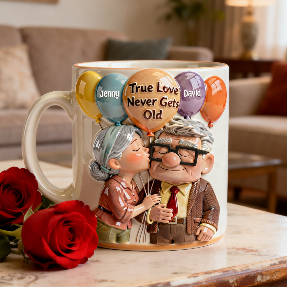 Old Couple Mug - Personalized Gifts For Couple 02NATN070126-Homacus