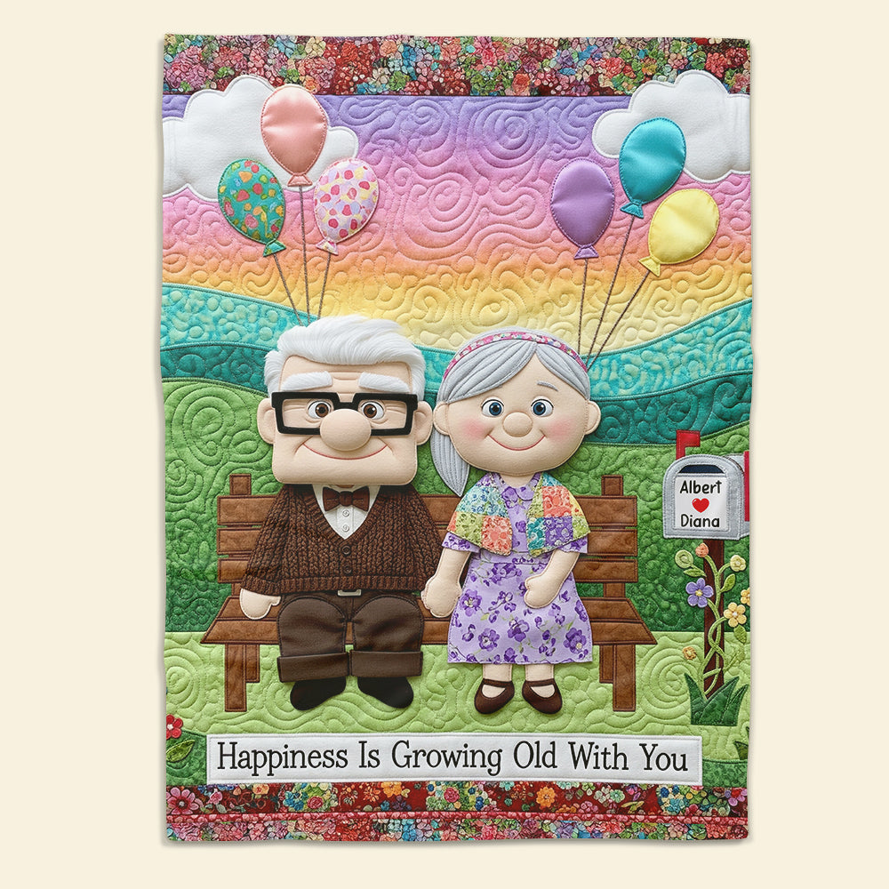 Together Forever Blanket - Personalized Gifts For Couple 03naqn160625-Homacus