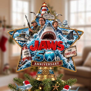 The Leviathan Of The Deep Tree Topper - Personalized Christmas Gifts 01ohta210926