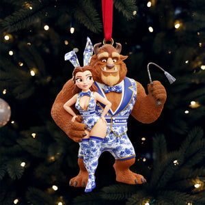 Cheeky Fairytale Couple Ornament - Personalized Gifts For Couple 05ohlu031025-Homacus