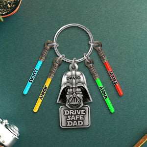 Drive Safe Dad Acrylic Tag Keychain - Personalized Gifts For Dad 01natn290525-Homacus