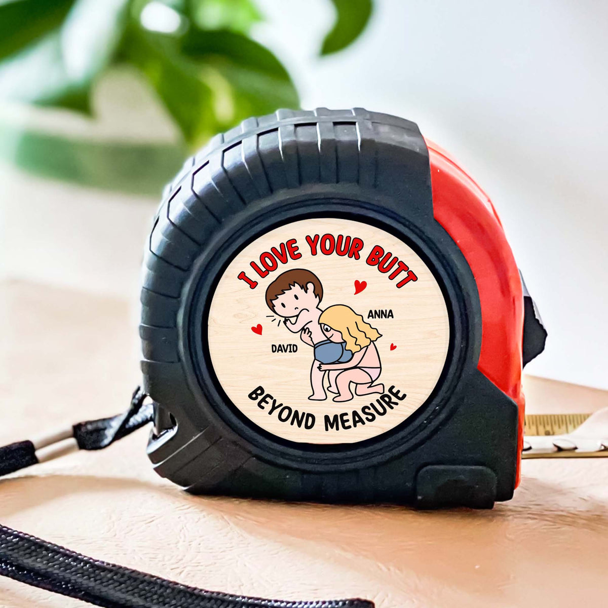 Personalized Gifts For Couple Tape Measure I Love Your Butt 01natn240524hh-Homacus