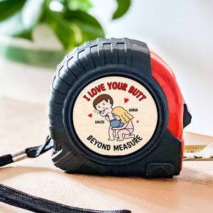 Personalized Gifts For Couple Tape Measure I Love Your Butt 01natn240524hh-Homacus