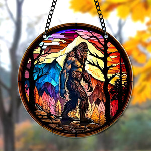 Personalized Big Foot Suncatcher Ornament 03acxx190824/06acqn230824-Homacus