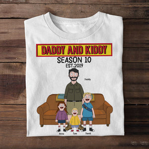 Personalized Gifts For Dad Shirt 04ohtn040425hg Daddy And Kiddy-Homacus