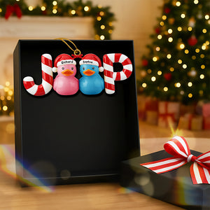 Candy Duck Couple Ornament Personalzied Gifts 07HYQN191125-Homacus