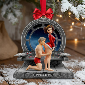 Naughty Couple Ornament - Personalized Gifts For Couple 05ohlu041125-Homacus