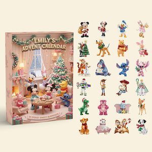 Cute Advent Calendar Personalized Custom Acrylic Blind Box - Gift For Christmas 01pgta151025-Homacus