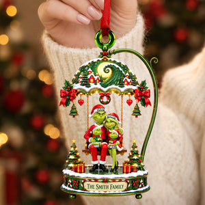 Whimsical Family Acrylic Ornament - Personalized Gifts for Family 01ohdh100926