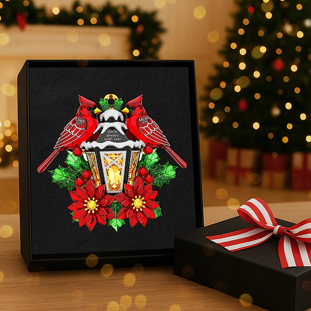 Memorial Cardinal Ornament - Personalized Gifts For Loved Ones 01nata050925-Homacus