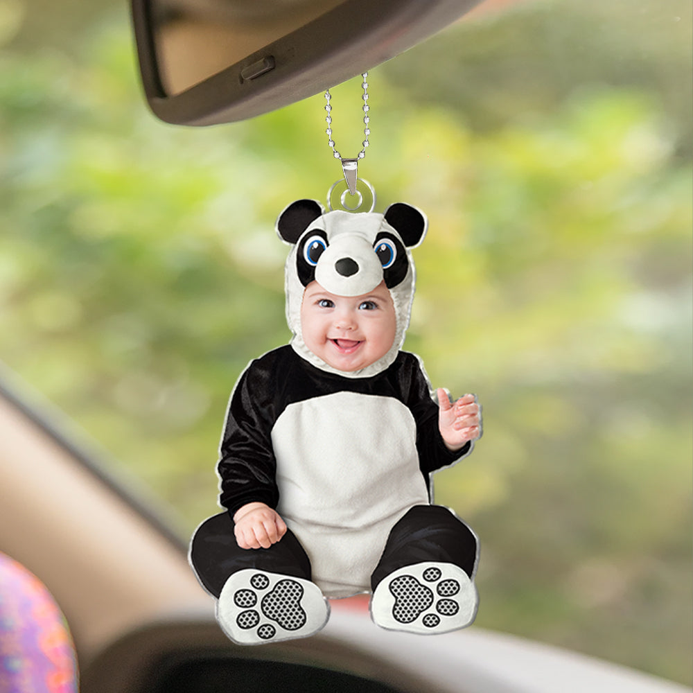 Custom Photo Gifts For Baby Car Ornament 01hudc270824-Homacus