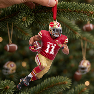 Professional Athlete Acrylic Ornament - Personalized Christmas Gifts For Sport Lovers 05hulu091026-Homacus