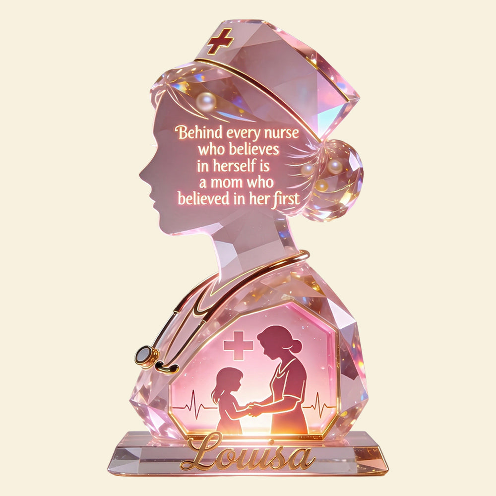 Nurse Mom Acrylic Light Box - Personalized Gifts For Moms 03pgdt270326-Homacus