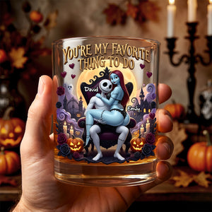 Naughty Soulmates Whiskey Glass - Personalized Gifts For Couples 03TYDH160626-Homacus