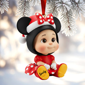 Cute Characters Acrylic Ornament - Personalized Christmas Gifts 02huqn251125-Homacus