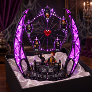Halloween Family Light Box Personalized Gifts For Spooky Family 05HALU010926