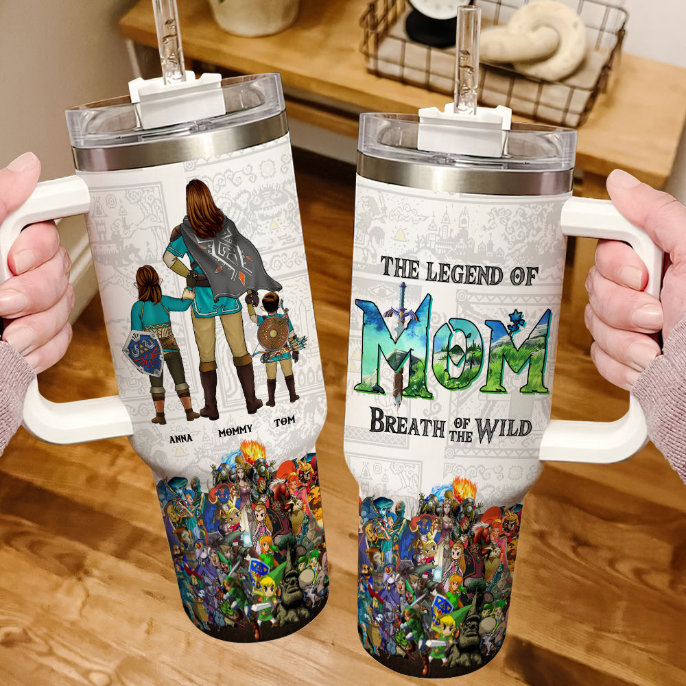 Personalized Gifts For Mom Tumbler, The Legend Of Mom 03QHDT270325HG-Homacus